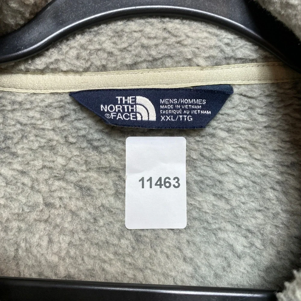 The North Face Gordon Lyons 1/4 Zip Pullover Mens XXL Gray Heather Fleece